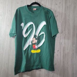 Vintage 1996 Disney Mickey Tee | Single Stitch L/XL
